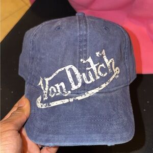 Von Dutch Denim Blue Adjustable Cap